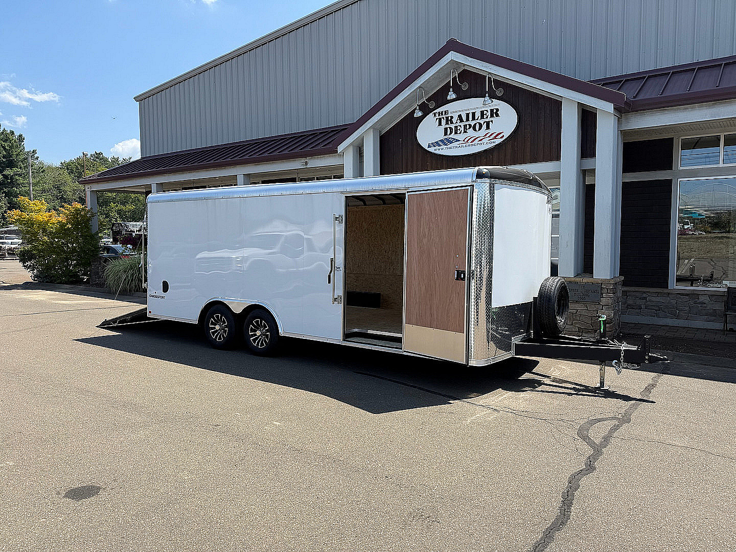 New Pace American 8'6" x 20' Enclosed Landscape Trailer 9.9K