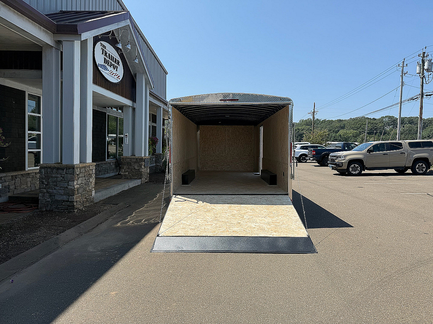 New Pace American 8'6" x 20' Enclosed Landscape Trailer 9.9K