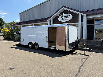 New Pace American 8'6" x 20' Enclosed Landscape Trailer 9.9K