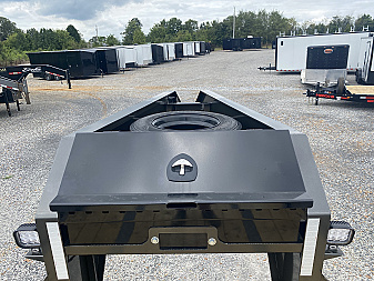 New 2026 MAXXD 102"X36' 40K *ENGINEERED FRAME* HYD DOVE Gooseneck Flatbed Trailer