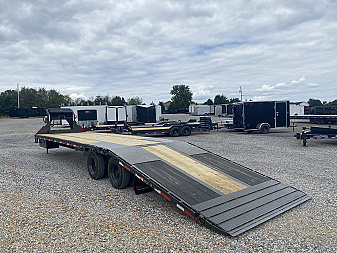 New 2026 MAXXD 102"X36' 40K *ENGINEERED FRAME* HYD DOVE Gooseneck Flatbed Trailer