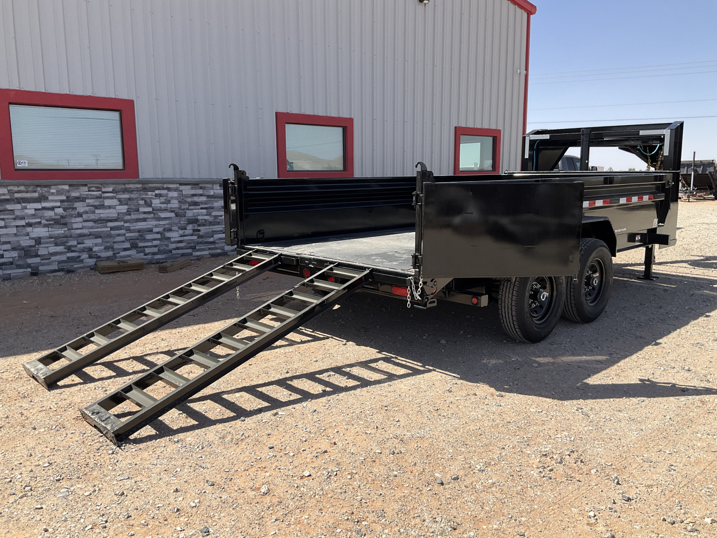 New 2026 PJ 83"x14' BP Tandem Axle Low Pro High Side Dump w/ 48" Sides – DM