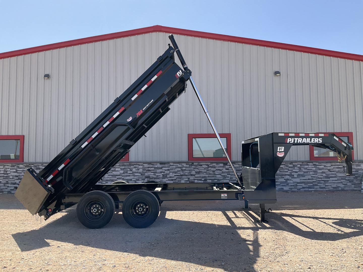 New 2026 PJ 83"x14' BP Tandem Axle Low Pro High Side Dump w/ 48" Sides – DM