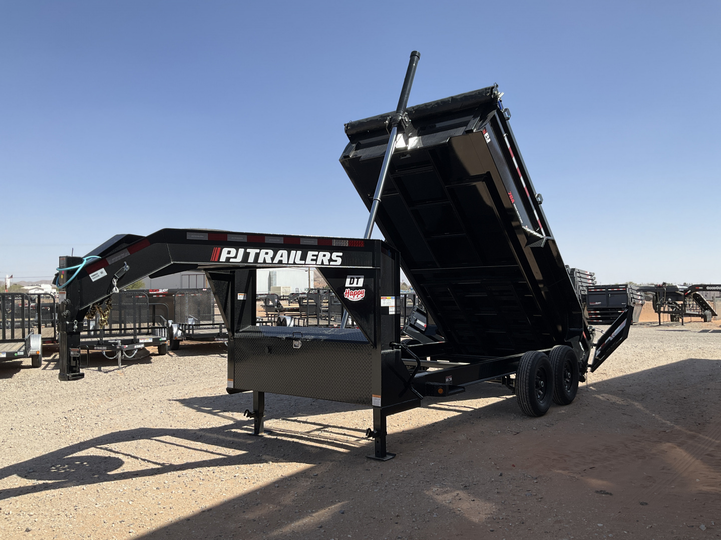 New 2026 PJ 83"x14' BP Tandem Axle Low Pro High Side Dump w/ 48" Sides – DM