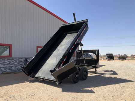 New 2026 PJ 83"x14' BP Tandem Axle Low Pro High Side Dump w/ 48" Sides – DM