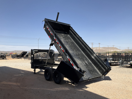 New 2026 PJ 83"x14' BP Tandem Axle Low Pro High Side Dump w/ 48" Sides – DM