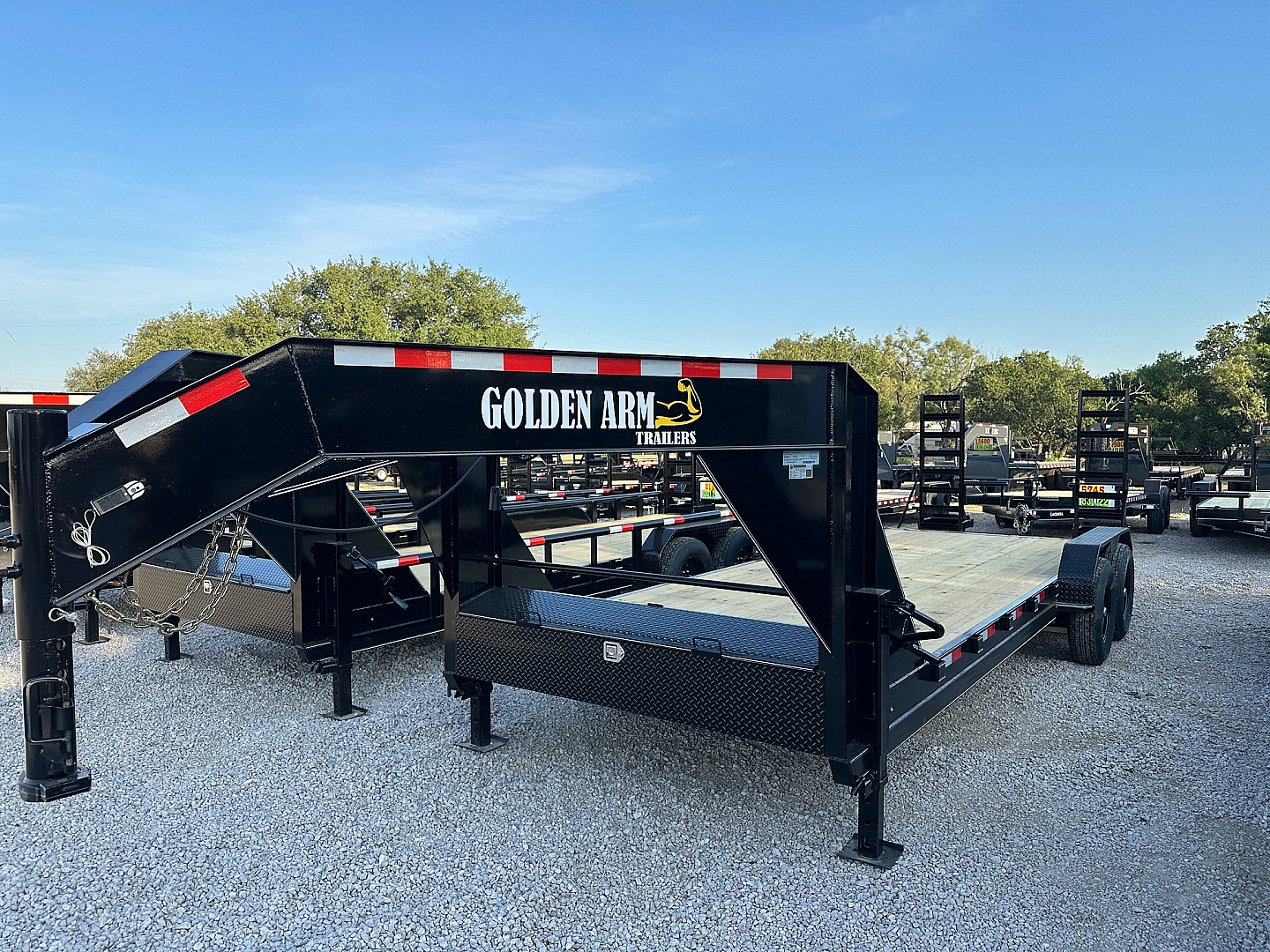 New 2025 Golden Arm- 83" x 20' - LowBoy Equipment Trailer