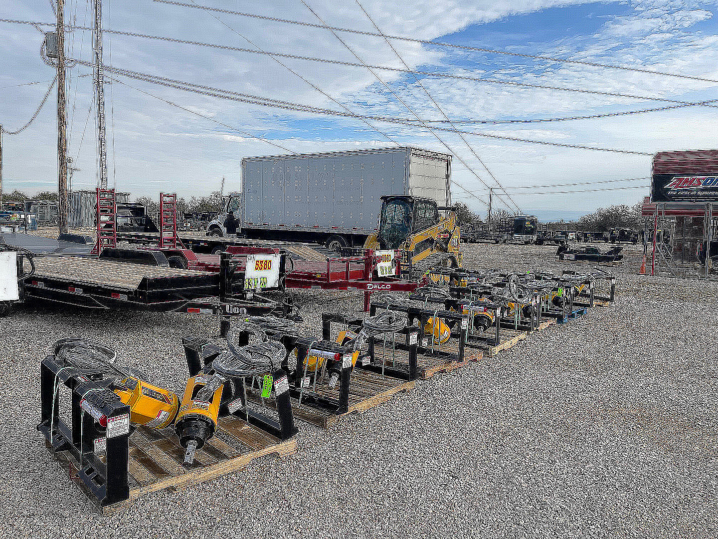 New 2025 Golden Arm- 83" x 20' - LowBoy Equipment Trailer