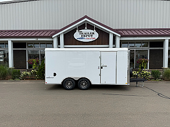 New Pace American 8'6  x 16' Enclosed Landscape Trailer 9.9K