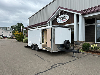 New Pace American 8'6" x 16' Enclosed Landscape Trailer 9.9K