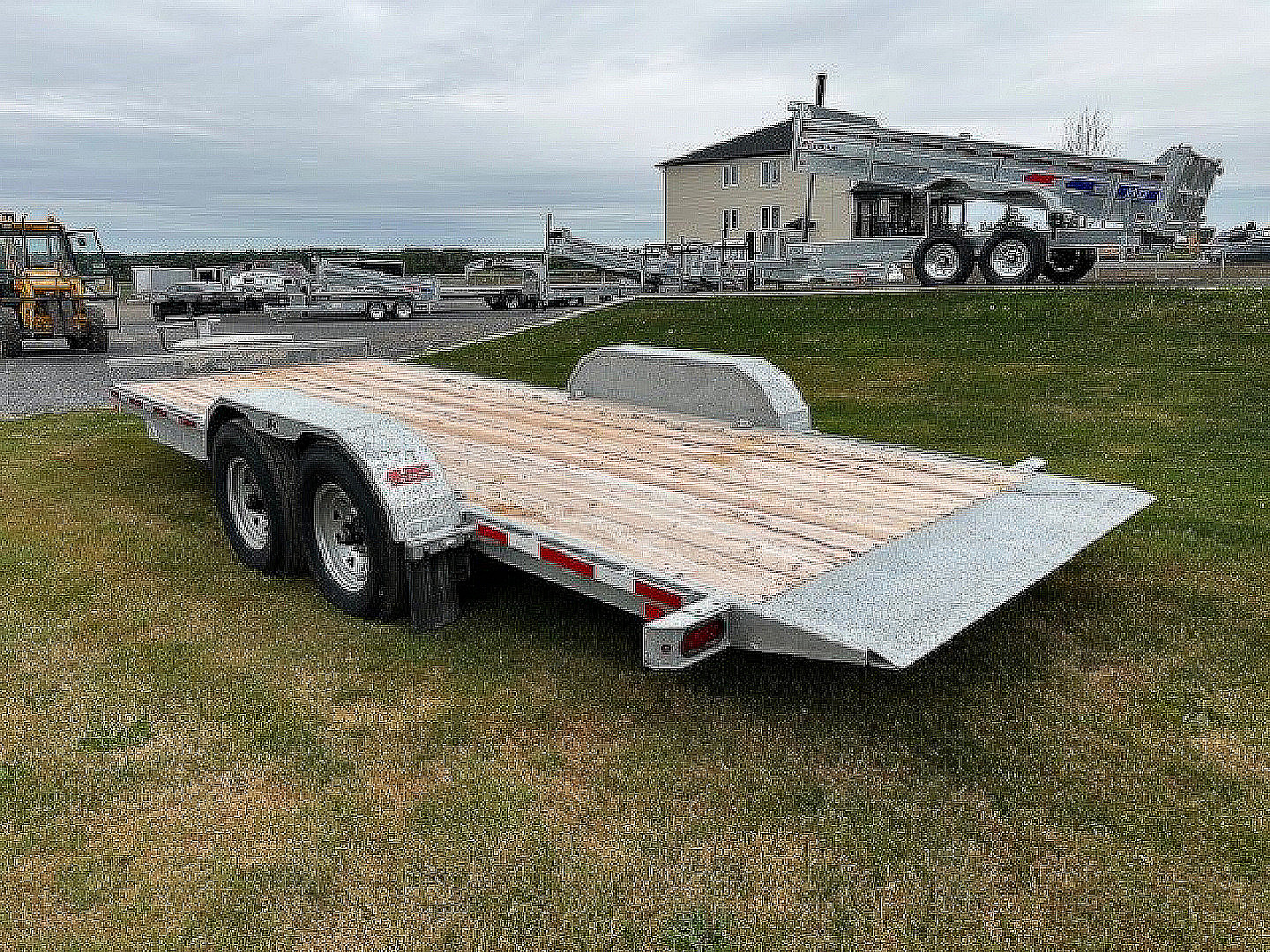 Used 2024 K-Trail 20' Hydraulic Tilt 7 Ton Tilt Trailer