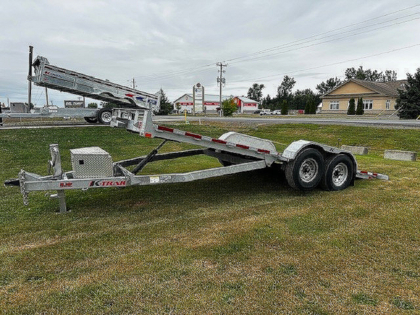Used 2024 K-Trail 20' Hydraulic Tilt 7 Ton Tilt Trailer
