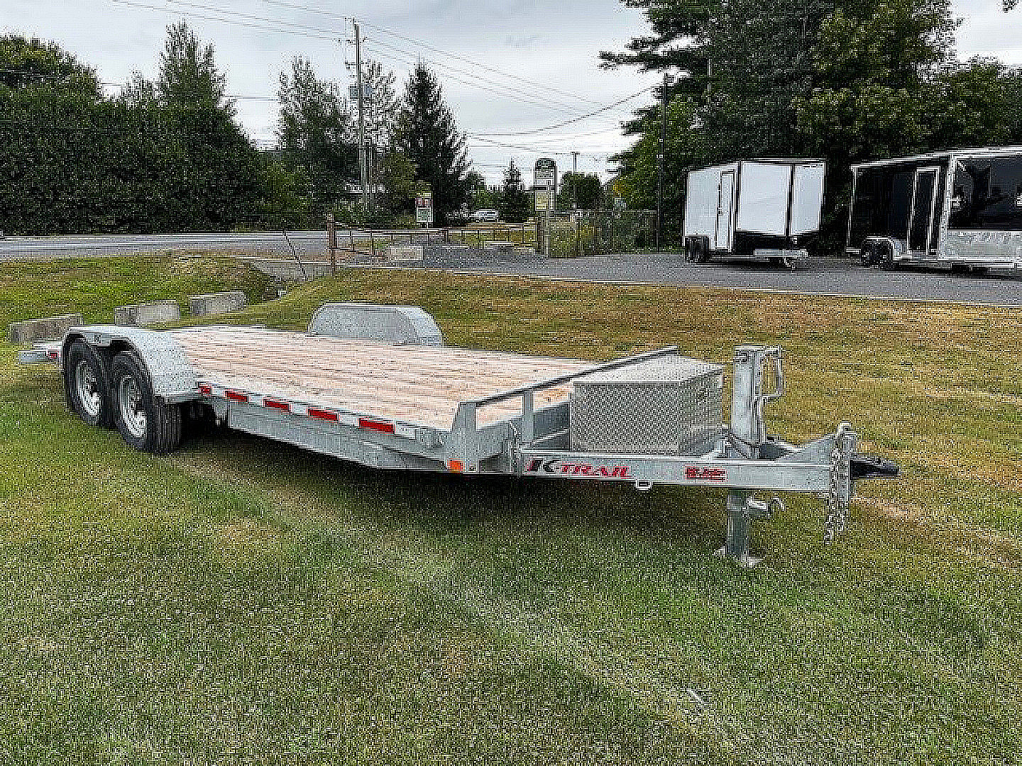 Used 2024 K-Trail 20' Hydraulic Tilt 7 Ton Tilt Trailer
