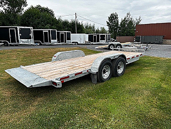 Used 2024 K-Trail 20' Hydraulic Tilt 7 Ton Tilt Trailer