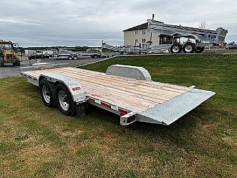 Used 2024 K-Trail 20' Hydraulic Tilt 7 Ton Tilt Trailer