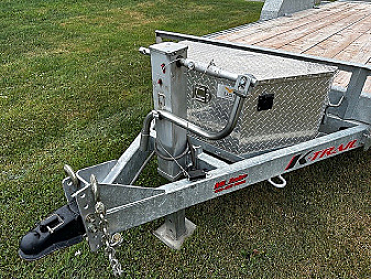Used 2024 K-Trail 20' Hydraulic Tilt 7 Ton Tilt Trailer