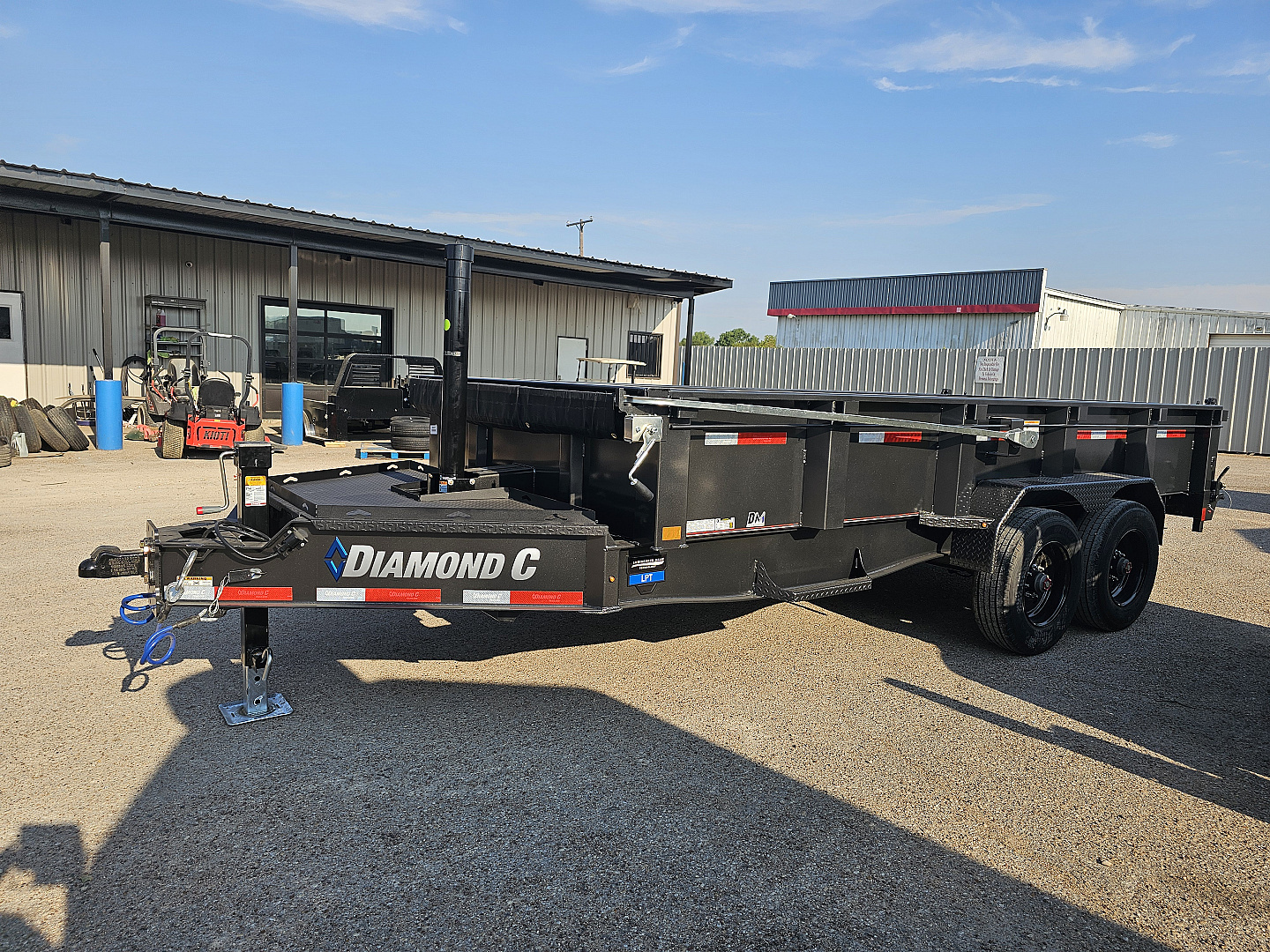 New 2026 Diamond C Trailers LPT210 16X82 Dump Trailer