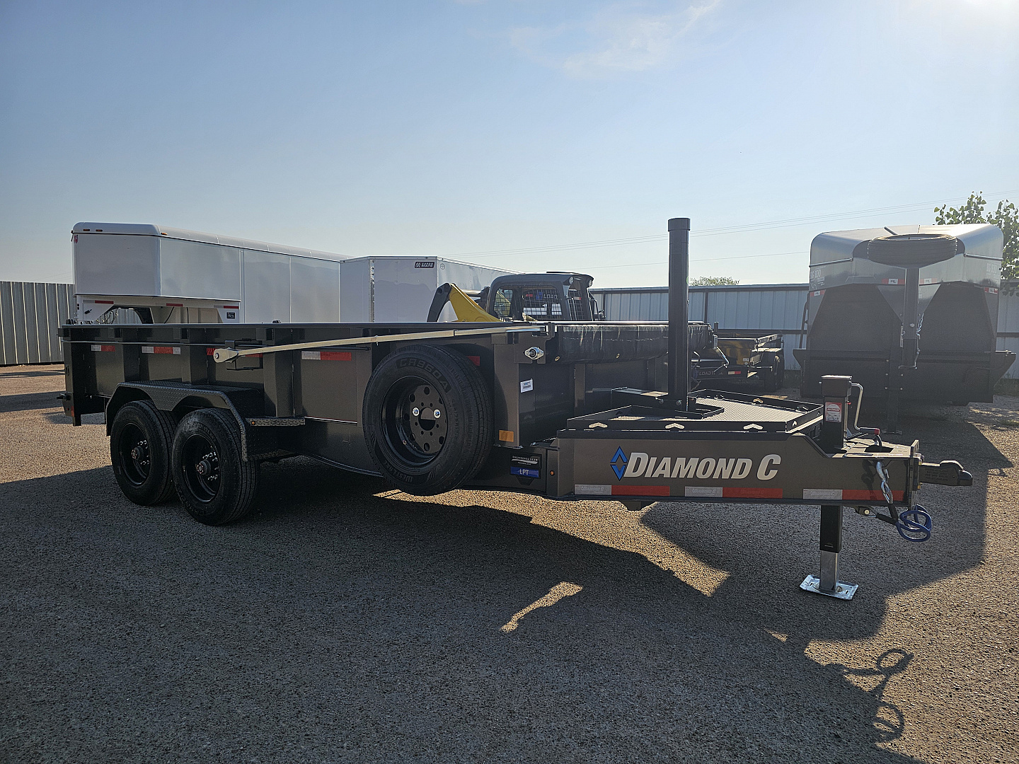New 2026 Diamond C Trailers LPT210 16X82 Dump Trailer