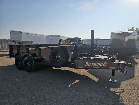 New 2026 Diamond C Trailers LPT210 16X82 Dump Trailer