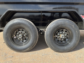 New 2026 PJ 83"x14' BP Tandem Axle Low Pro Telescopic Dump w/ 36" Sides – DT