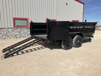 New 2026 PJ 83"x14' BP Tandem Axle Low Pro Telescopic Dump w/ 36" Sides – DT