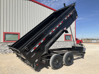 New 2026 PJ 83"x14' BP Tandem Axle Low Pro Telescopic Dump w/ 36" Sides – DT