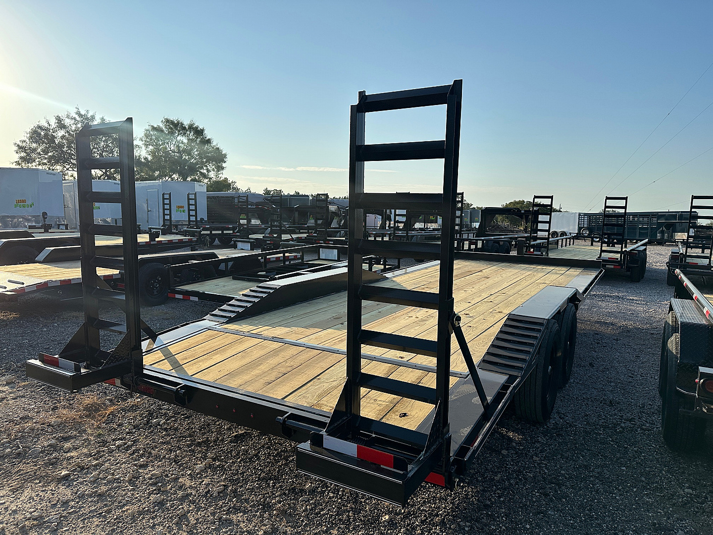 New 2025 Golden Arm - 102" x 22' - Drive over fender - Equipment Trailer