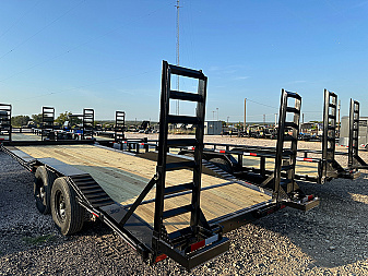 New 2025 Golden Arm - 102" x 22' - Drive over fender - Equipment Trailer