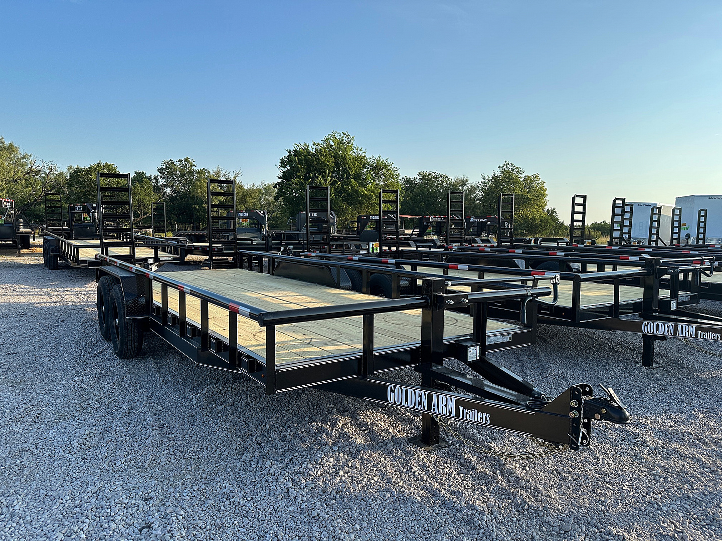 New 2025 Golden Arm- 83" x 22' - Equipment Trailer