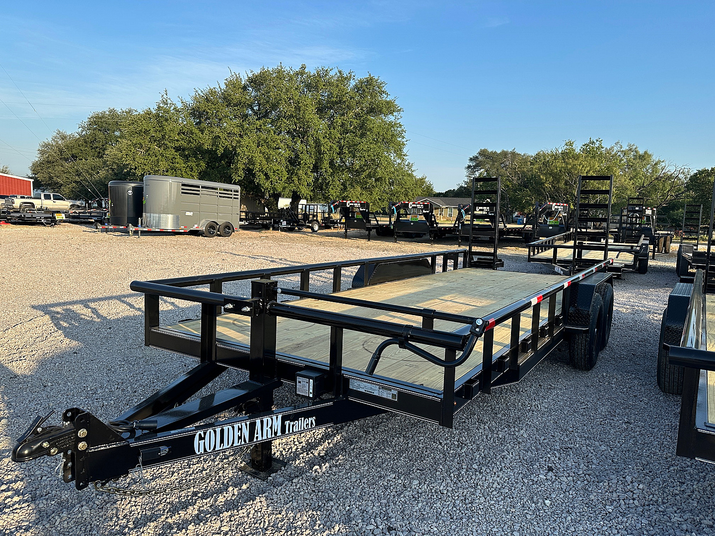 New 2025 Golden Arm- 83" x 22' - Equipment Trailer