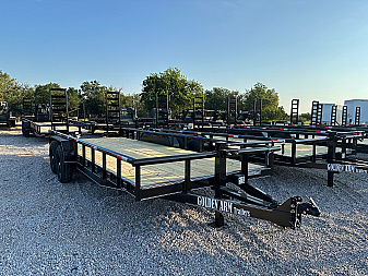 New 2025 Golden Arm- 83  x 22' - Equipment Trailer