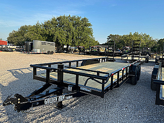 New 2025 Golden Arm- 83" x 22' - Equipment Trailer