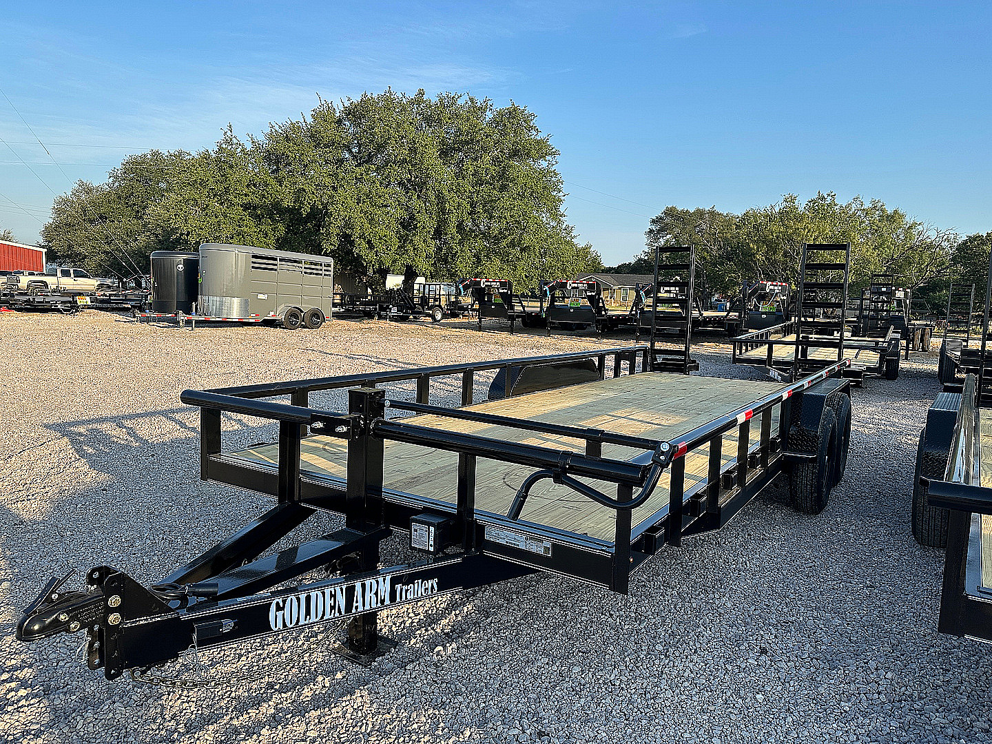 New 2025 Golden Arm - 83" x 20' - Equipment Trailer