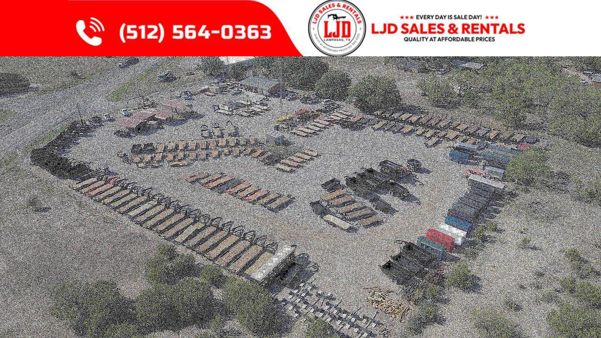 New 2025 Golden Arm - 83" x 20' - Equipment Trailer