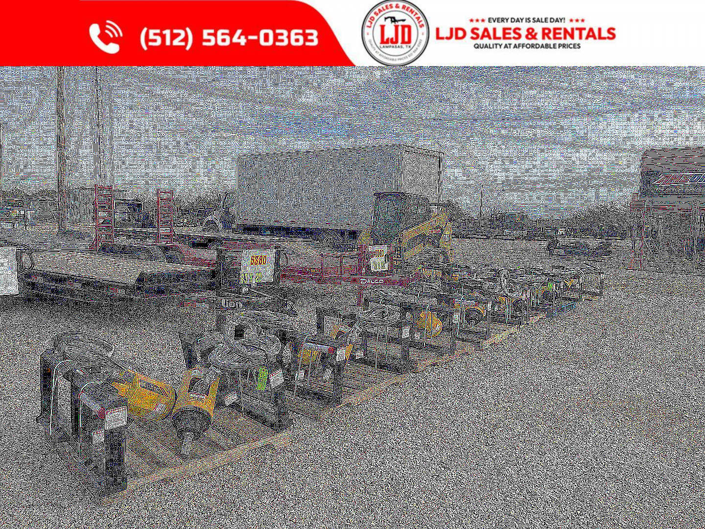 New 2025 Golden Arm - 83" x 20' - Equipment Trailer