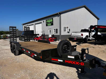 New 2026 MAXXD C6X 83 X20' 14K GVWR EQUIPMENT STANDUP RAMPS Equipment Trailer