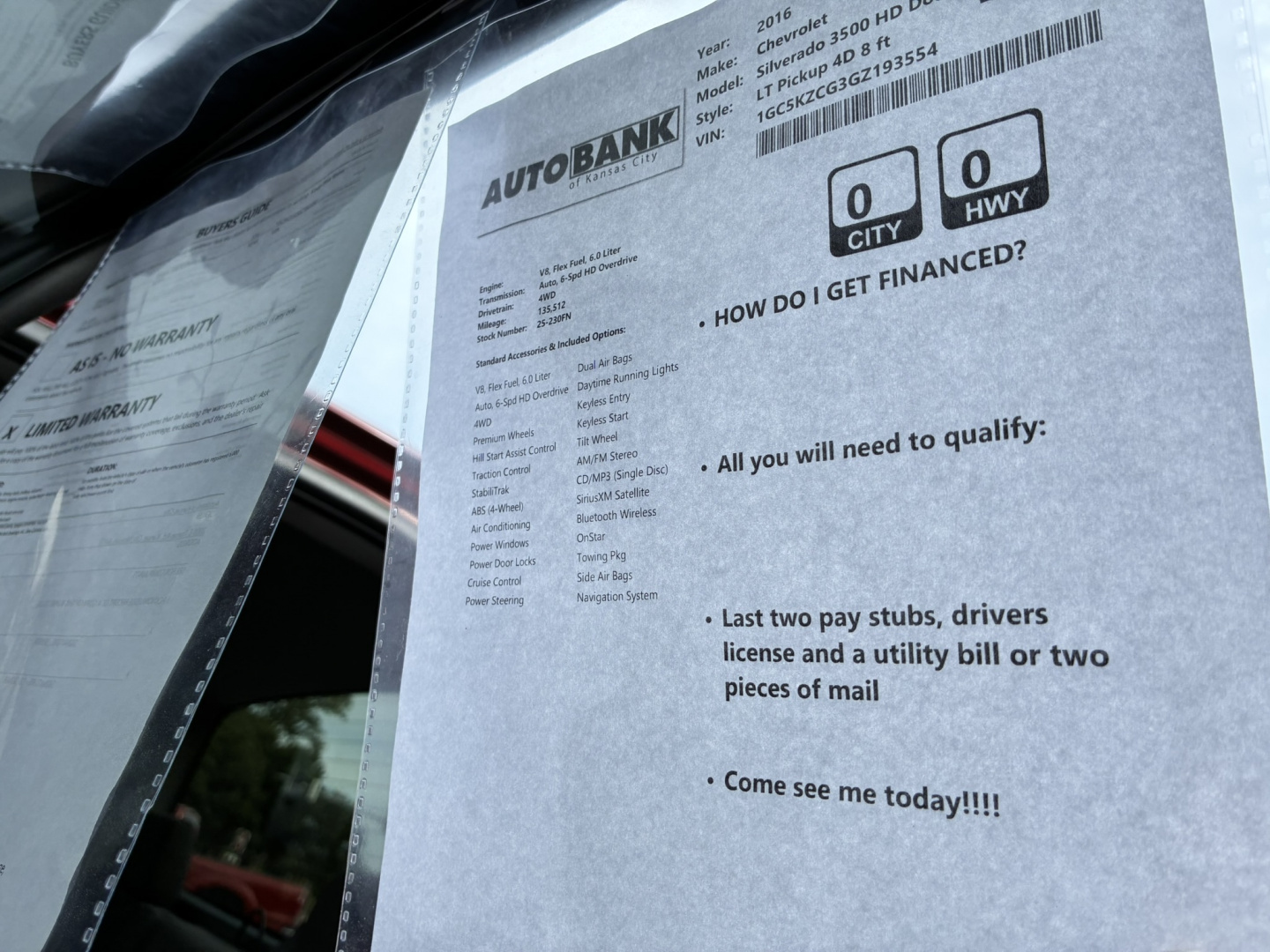 Used 2016 Chevrolet Silverado 3500 HD Truck