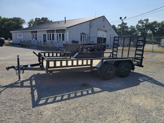 New 2026 Load Trail 83 X 14 TANDEM AXLE UTILITY TRAILER SIDE LOAD RAMPS Utility Trailer