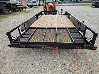 New 2026 Load Trail 83 X 16 TANDEM AXLE UTILITY TRAILER SIDE LOAD RAMPS Utility Trailer