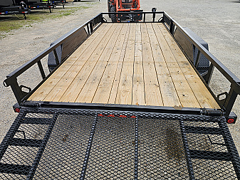 New 2026 Load Trail 83 X 16 TANDEM AXLE UTILITY TRAILER SIDE LOAD RAMPS Utility Trailer