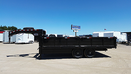 New 2025 TRU Custom 16' Dump Trailer
