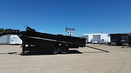 New 2025 TRU Custom 16' Dump Trailer