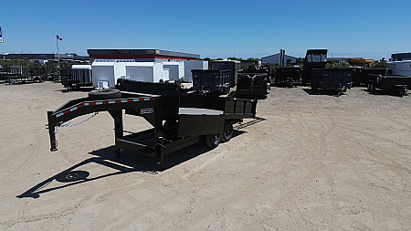 New 2025 TRU Custom 16' Dump Trailer