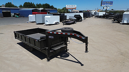 New 2025 TRU Custom 16' Dump Trailer