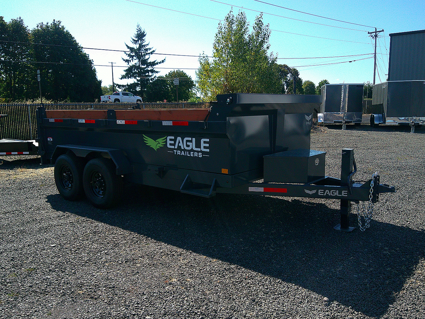 New 2026 Eagle Trailers 7x14 16K Venture Pro Dump Trailer