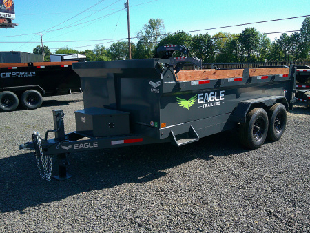 New 2026 Eagle Trailers 7x14 16K Venture Pro Dump Trailer