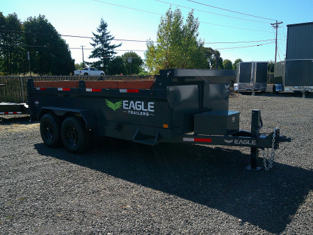 New 2026 Eagle Trailers 7x14 16K Venture Pro Dump Trailer
