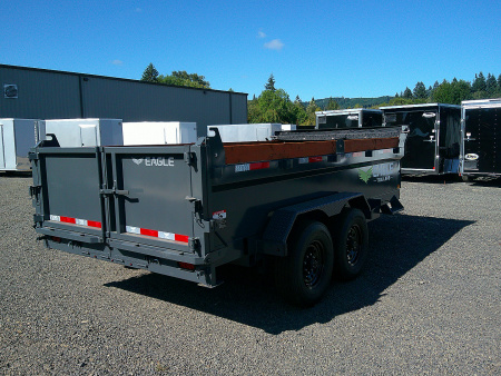 New 2026 Eagle Trailers 7x14 16K Venture Pro Dump Trailer