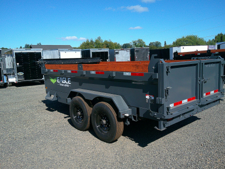 New 2026 Eagle Trailers 7x14 16K Venture Pro Dump Trailer