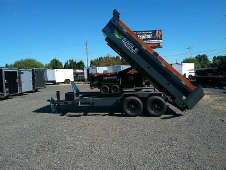 New 2026 Eagle Trailers 7x14 16K Venture Pro Dump Trailer